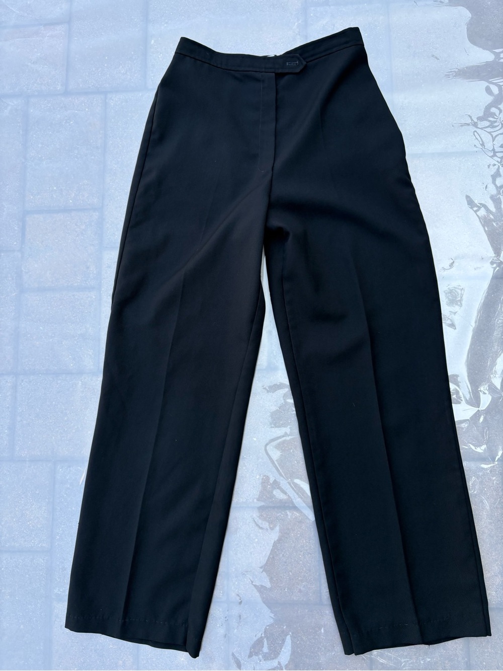Soko Separates Women’s Black Wide Leg Cropped Pants – Size Medium